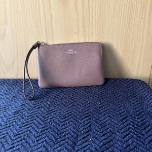 Brand New purple Coach wristlet